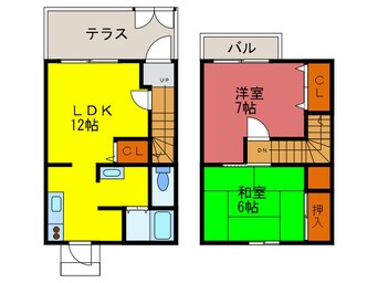 間取図 Ｍ　ＲＯＳＥＳＴ