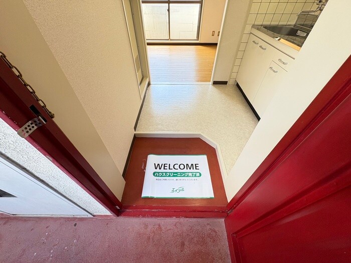 玄関 コーポ太秦