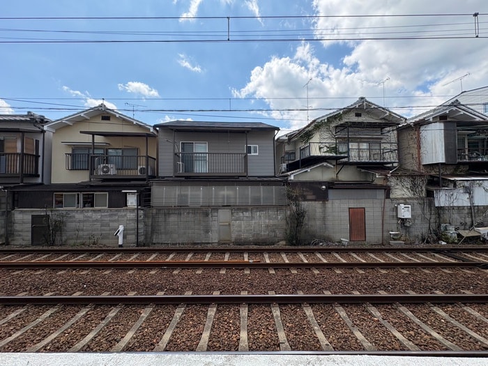 室内からの展望 コーポ太秦