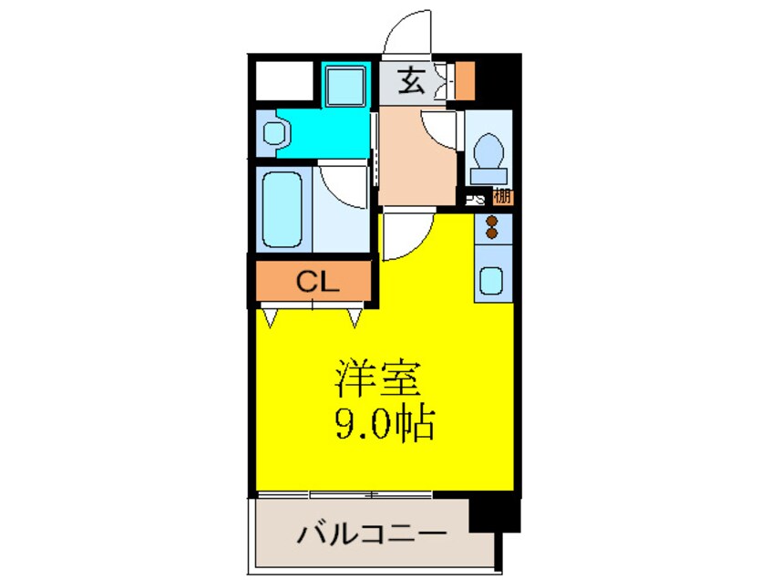 間取図 ル－ヴェンブルン豊津