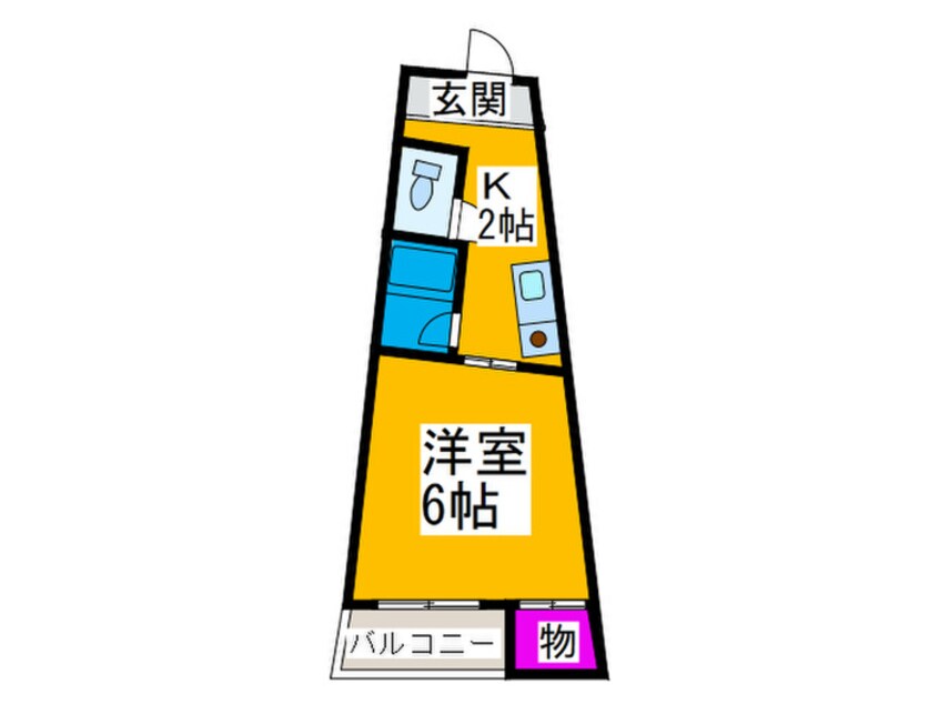 間取図 ラフォーレ梅北