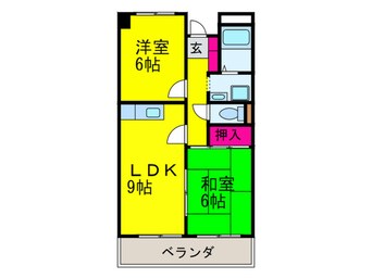 間取図 高師浜シ－サイドマンション１