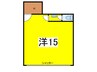 日建ハイツ 1Kの間取り