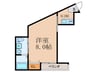 ＧＲＡＮＤＣＡＳＡ　ＯＹＡＫＥ 1Kの間取り