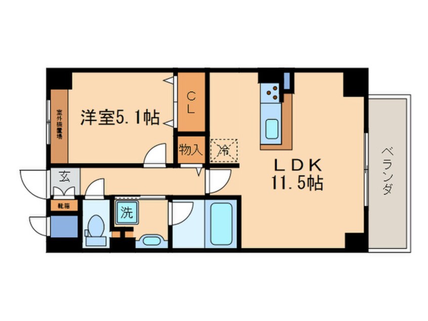 間取図 メゾン中沢