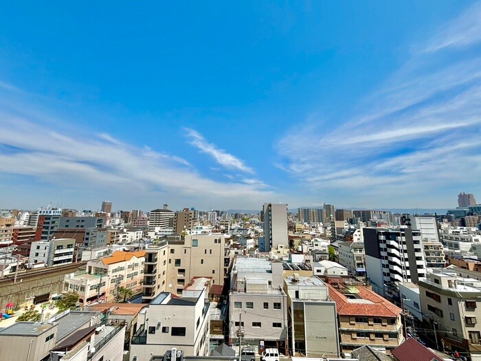 室内からの展望 アバンティ桜宮