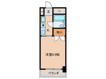 間取図 リバーサイドハイツ米田