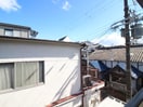 室内からの展望 フラット桃ケ池