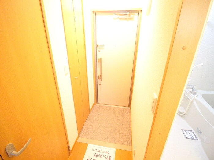 玄関 フラット桃ケ池