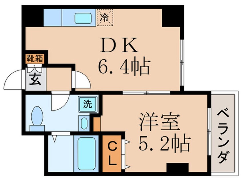 間取図 アマルフィ山科