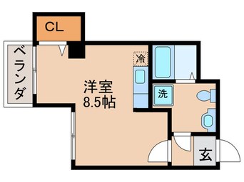 間取図 アマルフィ山科