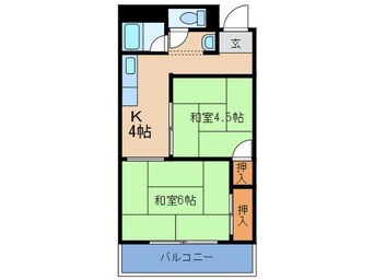 間取図 第２住吉苑