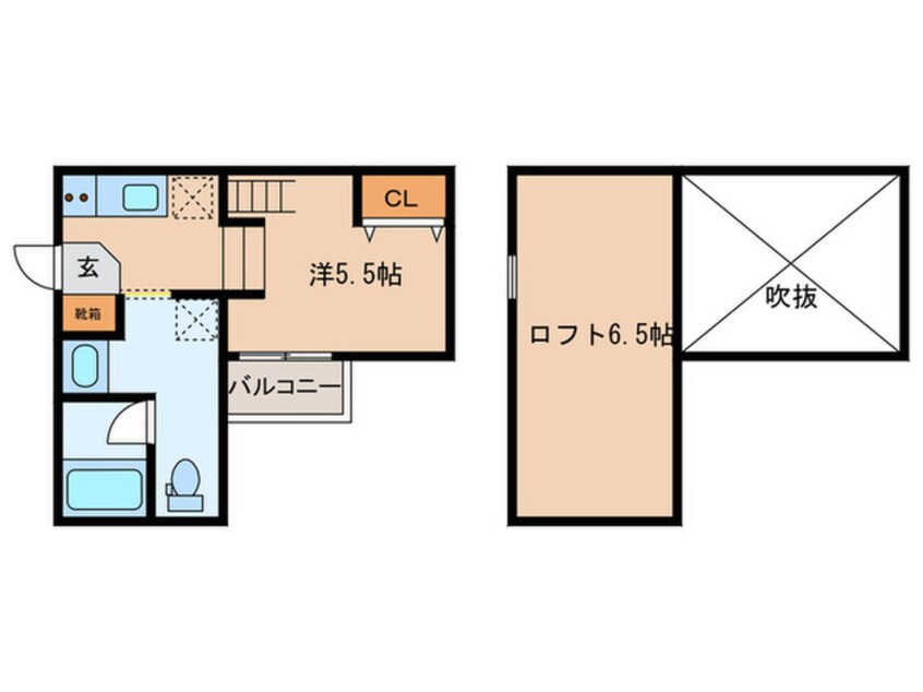 間取図 プログレス鷹取