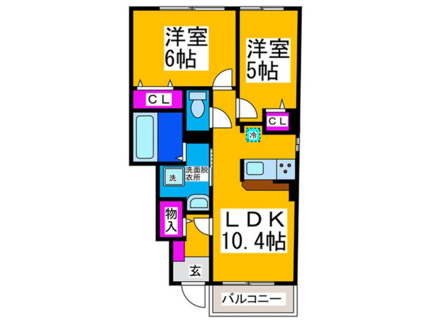 間取図 ファイン・キャピタルＣ