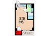 レジデンス緑 1Rの間取り