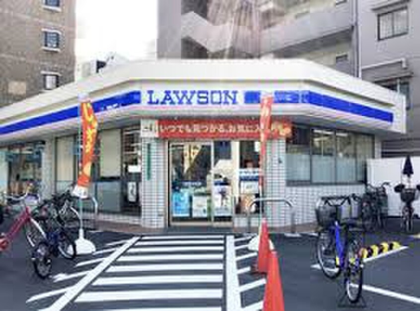 ローソン平野西6丁目店(コンビニ)まで228m Clashist平野西West