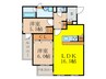 ドゥ　セレニテ 2LDKの間取り