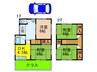 山田一戸建　(東奥) 4DKの間取り