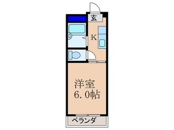 間取図 ロイヤル墨染