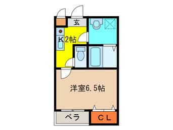 間取図 カ－サセジオ－ネ