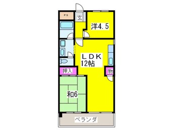 間取図 あびこスカイハイツ