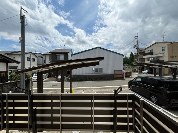 室内からの展望 プルミエール桂Ⅲ