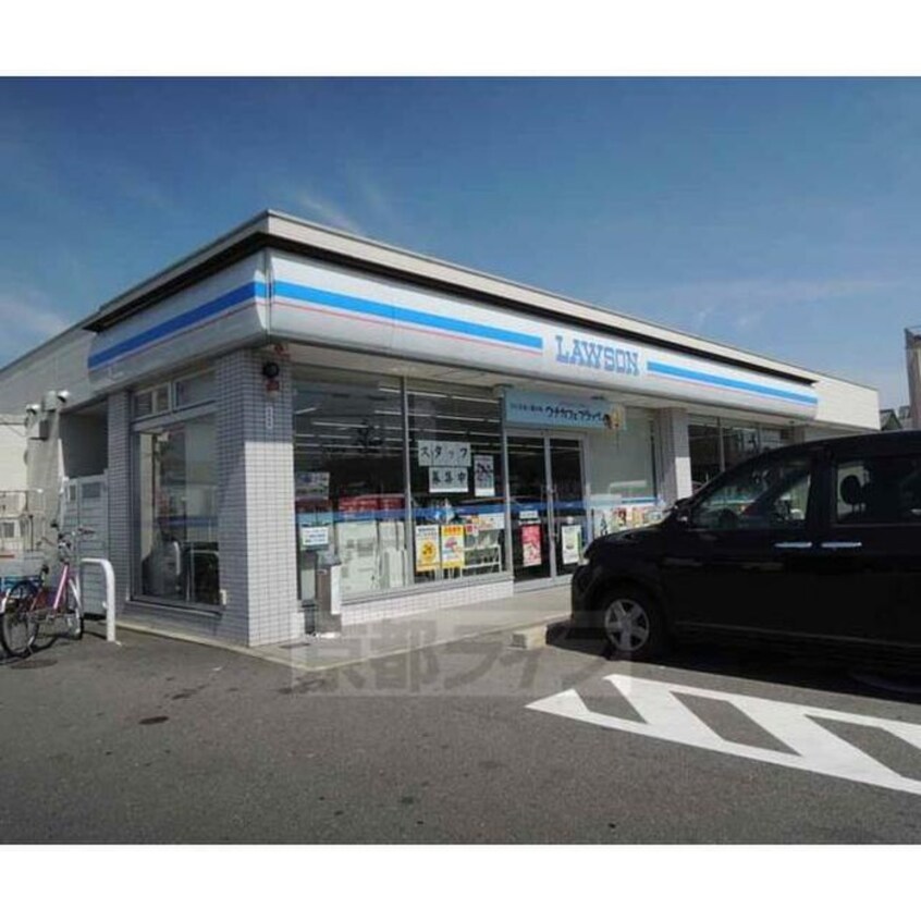 ローソン桂徳大寺店(コンビニ)まで450m プルミエール桂Ⅲ