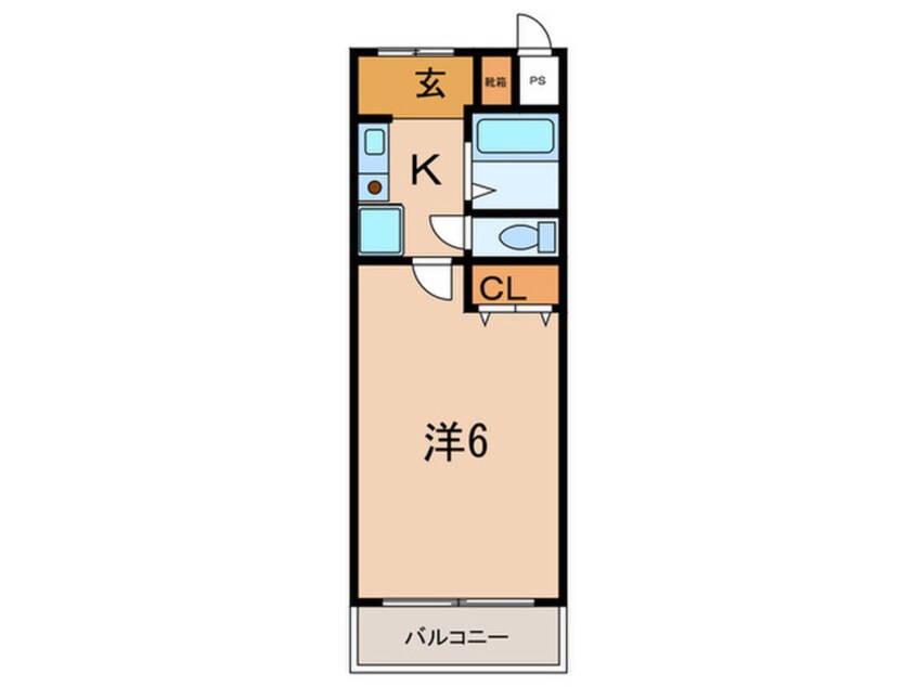 間取図 ＲＥＧＡＬ　ＣＯＵＲＴ塚口