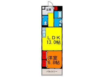 間取図 プレミア瓢箪山