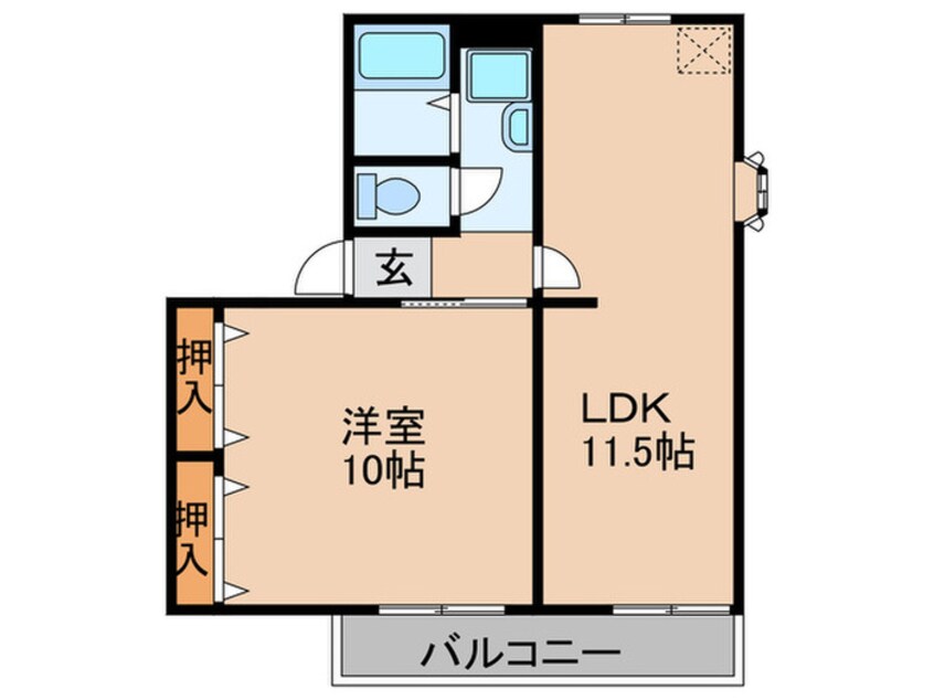 間取図 ソファレ羽衣Ａ棟