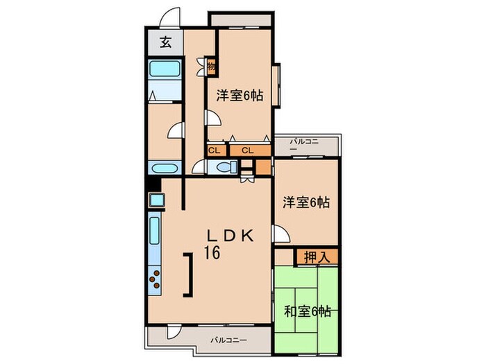 間取り図 ヒルサイドテラス甲陽園