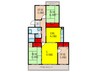 オ－クタウン東茨木３号棟 4LDKの間取り