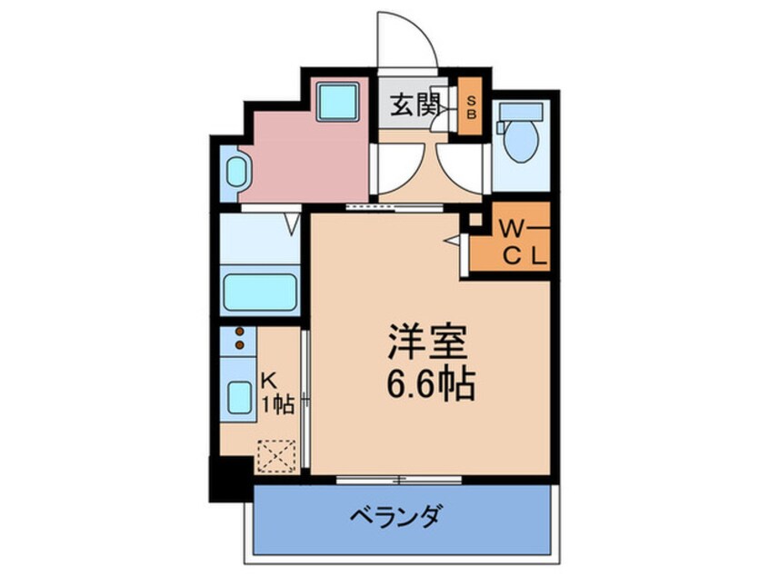 間取図 ミラ－ジュパレス北梅田