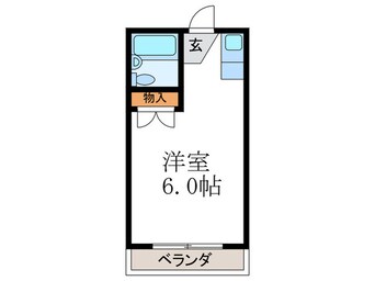 間取図 コーポラス二条