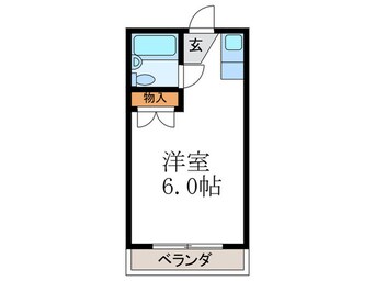 間取図 コーポラス二条