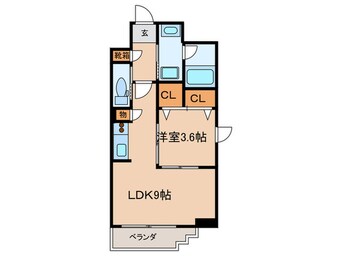 間取図 松ヶ枝町プライマリーワン