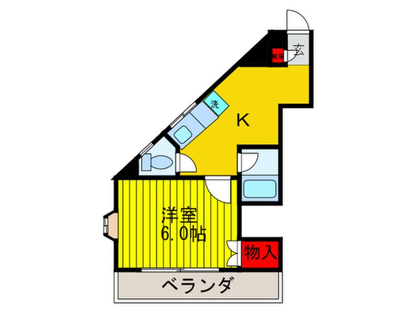 間取図 プレヂデントマンションⅡ