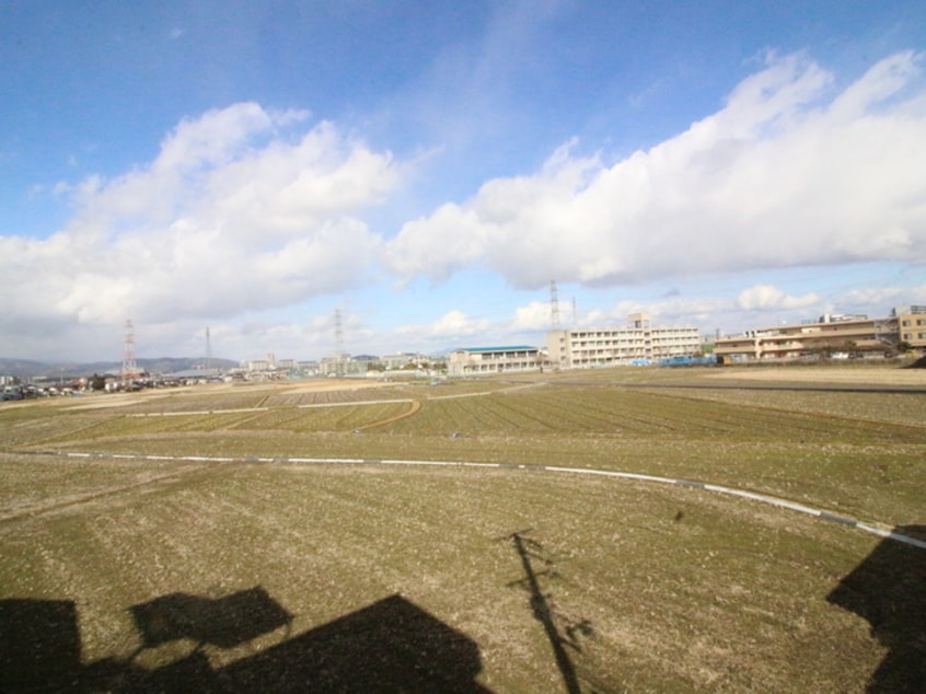 室内からの展望 プレヂデントマンションⅡ
