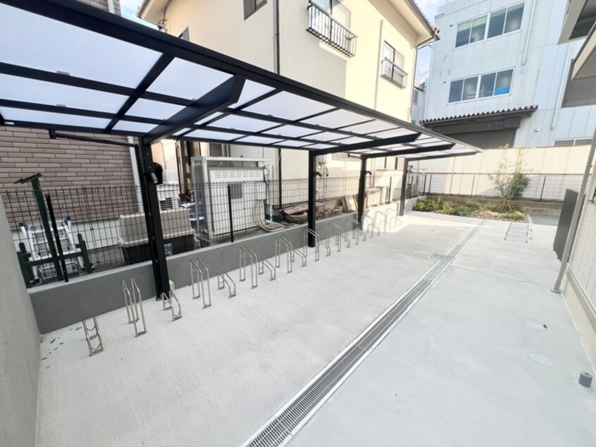 駐輪場 めぞん西田中