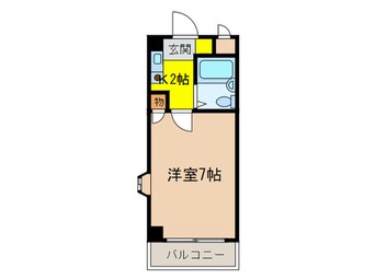 間取図 シャンブル古都