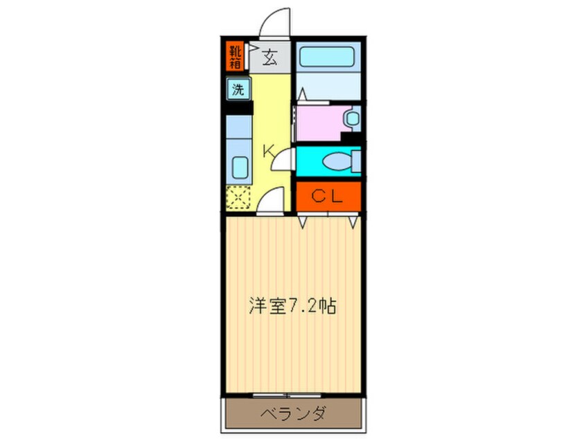 間取図 パストラルみやけ