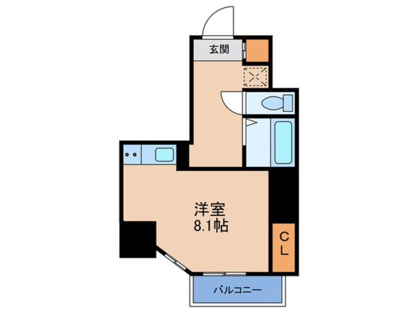 間取図 ル・パルトネール梅田北（304）