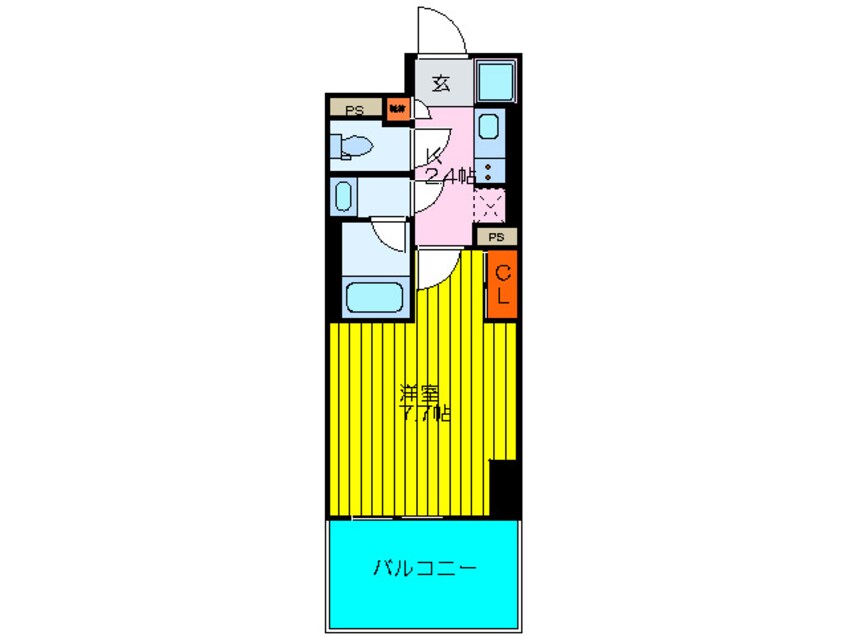 間取図 ピジェ ブラン守口