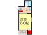 ほーむ21新之栄 1Kの間取り