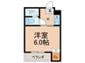 ほーむ21新之栄 1Kの間取り