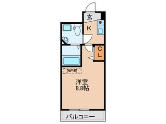 間取図 ＣＡＳＳＩＡ十三