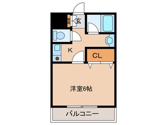 間取図 プロムナ－ドみささぎ