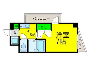 間取図 エストゥディオアヴァンサル