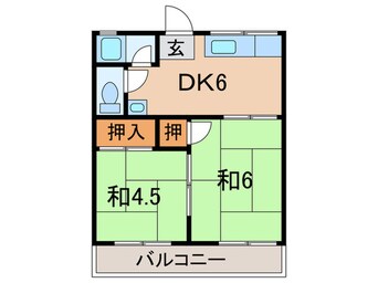 間取図 福和ハイツ