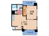 同心サワダハイツ 1LDKの間取り